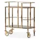Savannah Breeze Gold Bar Cart