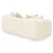Sassani Crepe and Gold 88" Loveseat
