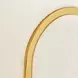 Sassani Crepe and Gold 88" Loveseat