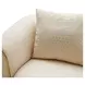 Sassani Gold and Crepe Accent Chair