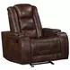 Chester Brown Reclining Living Room Set with USB Charging and LED