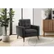 8J11A95 Black Upholstered Accent Chair