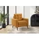 8J11L68 Orange Upholstered Accent Chair