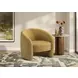 8022 Gold Upholstered Accent Chair