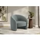 8023 Teal Upholstered Accent Chair