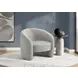 8024 Light Gray Upholstered Accent Chair