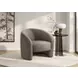 8025 Light Brown Upholstered Accent Chair