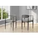 1228 Gray Upholstered Dining Chair Set of 2