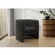 8041 Black Upholstered Accent Chair