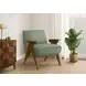 8311 Green Upholstered Accent Chair