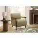 8340 Light Brown Upholstered Accent Chair