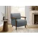 8341 Light Blue Upholstered Accent Chair