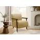 8342 Light Gold Upholstered Accent Chair