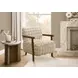 8343 Light Brown Upholstered Accent Chair