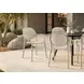 4022 Natural Taupe Outdoor Stacking Dining Chair Set of 4
