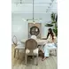 Manhattan Valley Dusty Rose 2 Door Curio Cabinet with LED