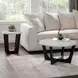 Chrissy White Round Marble Top End Table