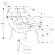 8000 Light Brown Upholstered Accent Chair