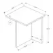 2892 Travertine Stone Square Accent Table