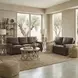 Dawson Brown Chestnut 62" Loveseat with Nailhead Trim