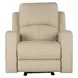 Aria Taupe Stone Leather Zero Gravity Triple Power Reclining Living Room Set