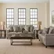 Emerson Green Pea Leather 64" Loveseat