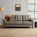 Ellis Green Pea Leather Living Room Set
