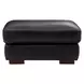 Luca Black Leather Living Room Set