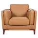 Pendry Carmel Saddle Leather Living Room Set