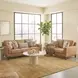 Pendry Carmel Saddle Leather 68" Loveseat