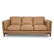 Pendry Carmel Saddle Leather Living Room Set