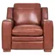 Finnley Brown Auburn Leather Living Room Set