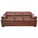 Tatum Brown Leather Living Room Set