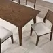 Canton Brown 72" Rectangular Dining Table