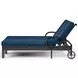 Monterey Spectrum Indigo 78" Outdoor Double Chaise with Self Welt