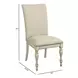 Weatherford Cornsilk Upholstered Tasman Dining Chair Set of 2