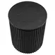 Colvin Black Round End Table