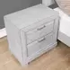 Montana Gray 2 Drawers Nightstand