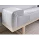 Sunset Key Abbott Gray Leather Upholstered 62" Bed Bench