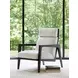 Palm Desert White Leather Upholstered Covina Accent Chair