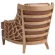 Los Altos Marion Brown Leather Upholstered Accent Chair