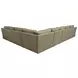 Millington Green Leather 4 Piece Modular Sectional by Barclay Butera