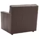 Ardsley Kitano Brown Leather Upholstered Lounge Chair
