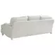 Ocean Breeze White Leather Gilmore Living Room Set