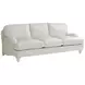 Ocean Breeze White Leather Gilmore Living Room Set