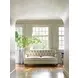 Hillstead Oyster Bay Arlington Leather 74" Settee with Nailhead Trim