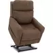 Lloyd Stonewash Granite Performance Fabric Power Lift Recliner with Power Lumbar and USB Charging