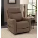 Lloyd Stonewash Granite Performance Fabric Power Lift Recliner with Power Lumbar and USB Charging