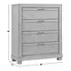 Montana Gray Chest