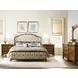 Ashbourne Cognac 6 Drawer Mayview Dresser with Rectangular Mirror